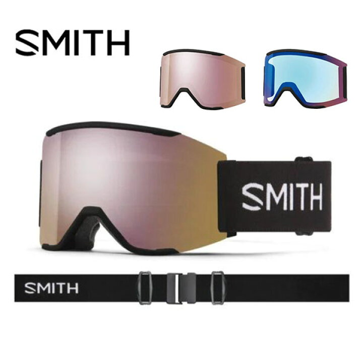 楽天市場】送料無料 スノーゴーグル SMITH スミス Squad MAG 