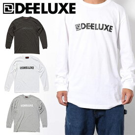 送料無料 長袖Tシャツ ディーラックス DEELUXE メンズ DEELUXE LOGO L/S TEE ロングスリーブ ロンT 長袖 スノー スノーボード スノボ 20%off