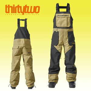 35%off  Xm[{[hEFA ThirtyTwo 32 T[eB[ gD[ BASEMENT BIB PANTS Y rupc x[W ubN Xm{ Xm[{[h {gX Y T[eB[c[