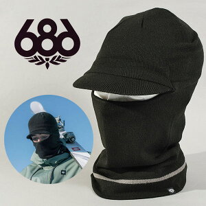 40%off 送料無料 バラクラバ 686 SIX EIGHT SIX シックスエイトシックス VISOR BALACLAVA BEANIE ビーニー スノボ スノーボード フェイスマスク メンズ レディース ユニセックス M3WNFMS130