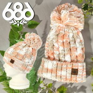 Xg1_ 40%off 䂤pPbgΉ\I  jbgX 686 SIX EIGHT SIX VbNXGCgVbNX CHUNKY RIB CUFFED BEANIE jbg r[j[ fB[X Xm{ Xm[{[h Xm[ Xq jbgL