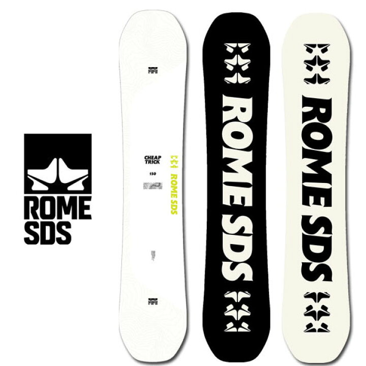 ロームSDS チープトリックスノーボード149cmサロモンビンディング 