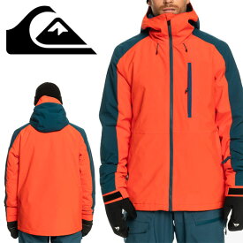 30%off 送料無料 スノーボードウェア QUIKSILVER クイックシルバー メンズ ジャケット MISSION BLOCK JK スノボ スノーボード スノー ウエア EQYTJ03404 2023-2024冬新作