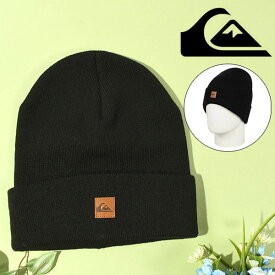 ゆうパケット対応可能！ニット帽 QUIKSILVER クイックシルバー メンズ BRIGADE BEANIE ビーニー 帽子 CAP 防寒 ニットキャップ スノーボード スノボ スキー スノー QBE23307 25%off