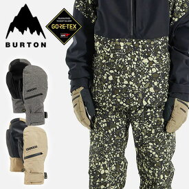 送料無料 スノーグローブ BURTON バートン メンズ Gore-Tex Under Mitt Glove ゴアテックス ミトン 手袋 インナー付き スマホ対応 スマートフォン対応 タッチパネル スノーボード スノボ スキー 防寒 103941 2023-2024冬新作 10%off