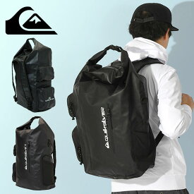 送料無料 バックパック QUIKSILVER クイックシルバー メンズ EVENING SESH 35L 防水 耐水 ブラック 黒 リュックサック デイパック サーフ サーフィン スノーボード スノボ スノー バッグ リュック ザック QBG241013 2024春夏新作 10%off