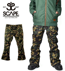 ラスト1 Lサイズのみ 50%off 半額 送料無料 スノーボードウェア SCAPE エスケープ RAID PANTS メンズ パンツ スノボ スノーボード スノーウェア ボトムス