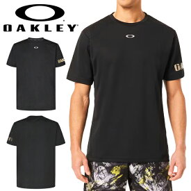 ゆうパケット発送！ 送料無料 半袖 Tシャツ メンズ オークリー OAKLEY STRIKING QD SS TEE 5.0 シャツ 野球 トレーニング ジム スポーツ ウェア FOA406375 2024春夏新作 得割16