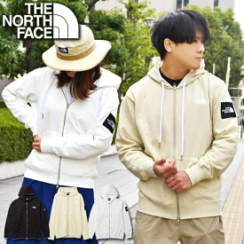 送料無料 ノースフェイス 裏毛 スウェット パーカー メンズ レディース THE NORTH FACE Square Logo FullZip スクエアロゴ フルジップ フーディー ジップアップ NT12335 2024春夏新色