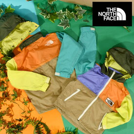 送料無料 ノースフェイス キッズ ナイロン ジャケット マルチカラー THE NORTH FACE Grand COMPACT JACKET グランド コンパクト ジャケット 子供 軽量 シェル マウンテン 2024春新作 NPJ72312