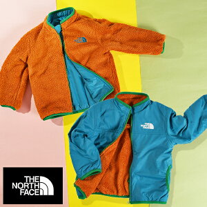 20%off 送料無料 ノースフェイス ベビー リバーシブル 毛足の長い モコモコ フリース ジャケット キッズ 子供 THE NORTH FACE B Reversible Cozy Jacket ベビー リバーシブル コージー ジャケット NYB82444