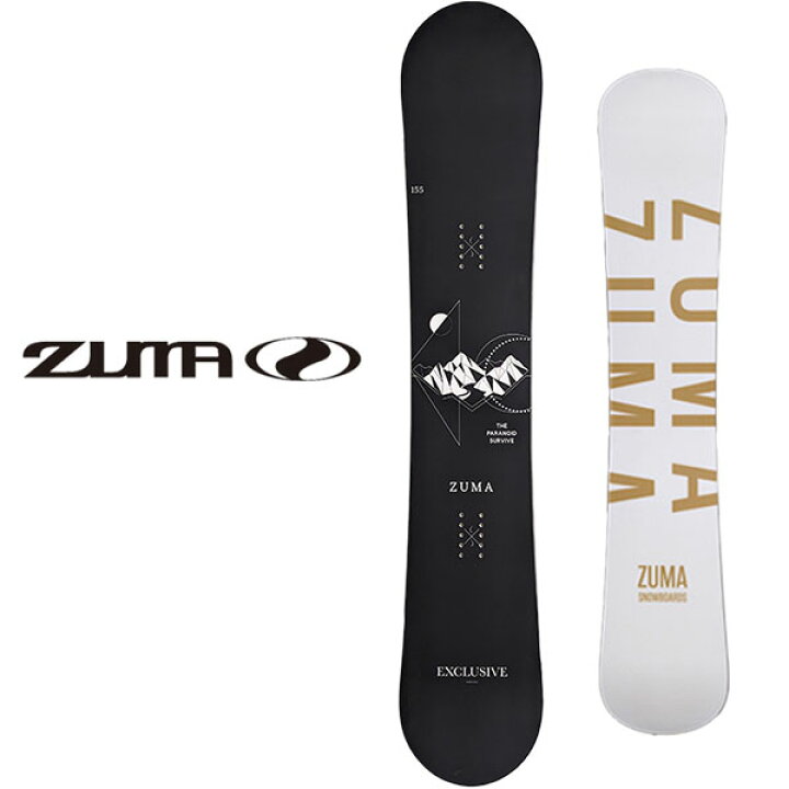 楽天市場】半額以下 56%off 送料無料 ZUMA ツマ スノーボード 板  