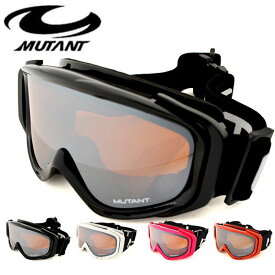 36%off 送料無料 スノーボード ゴーグル キッズ ジュニア MUTANT ミュータント M3001-WMD ジャパンフィット キッズ ジュニア レディース メンズ スノボ スノー ゴーグル 子供 メガネ対応 眼鏡