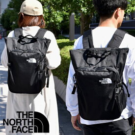 送料無料 ノースフェイス リュックサック レディース メンズ THE NORTH FACE Boulder Tote Pack ボルダートートパック 22L ブラック 黒 バックパック NM72357 2023秋冬新作