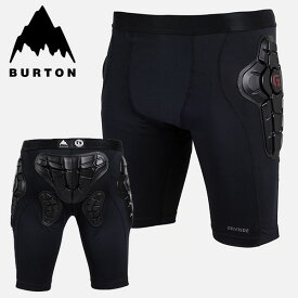 送料無料 ショート丈 ヒップ プロテクター バートン BURTON Total Impact Short Protected By G-Form メンズ 尻 ケツ パッド スノボ スノーボード スキー SNOWBOARD 102881 2025-2026冬新作 25-26 25/26 10%off