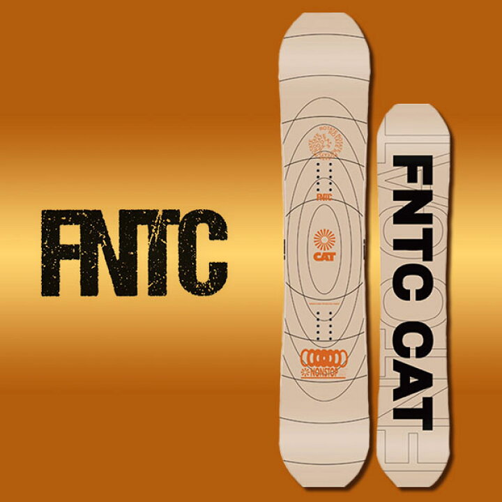 楽天市場】35%off 送料無料 FNTC エフエヌティシー CAT 板 スノー  