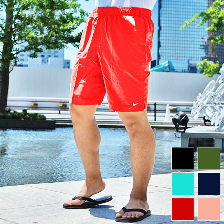 楽天市場 送料無料 ナイキ 水陸両用 サーフパンツ メンズ Nike エッセンシャルラップ 9 ボレーショーツ インナー付き 膝丈 水着 スイムパンツ スイムウェア 水泳 プール ビーチ 海水浴 22夏新作 スノボー アウトドアのエレスポ２