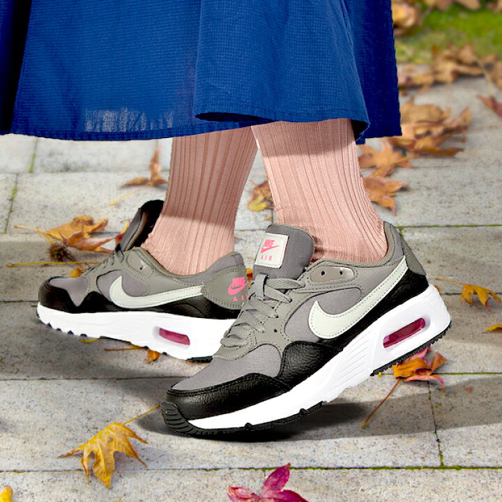 楽天市場 送料無料 ナイキ スニーカー レディース Nike エア マックス Sc シューズ 靴 エアマックス Air Max Sc グレー ピンク Cw4554 005 22冬新作 スノボー アウトドアのエレスポ２