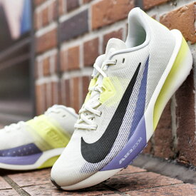 送料無料 ナイキ ランニングシューズ メンズ レディース NIKE Air Zoom Rival Fly 4 エアズーム ライバル フライ 4 スニーカー FV6040 ホワイト イエロー 2026春夏新作