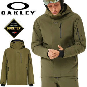 送料無料 スノーボードウェア メンズ ジャケット オークリー OAKLEY GORE-TEX ゴアテックス 撥水 スノーボード スキー スノボ スノー ウエア FOA406100-7CE 2025-2026冬新作