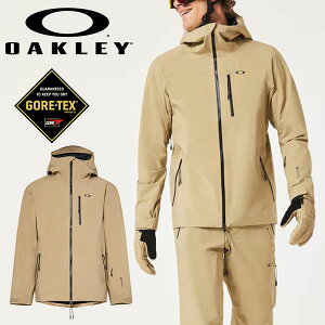 送料無料 スノーボードウェア メンズ ジャケット オークリー OAKLEY GORE-TEX ゴアテックス 撥水 シェル スノーボード スキー スノボ スノー ウエア FOA406111-32F 2025-2026冬新作
