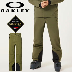 送料無料 スノーボードウェア メンズ パンツ オークリー OAKLEY GORE-TEX ゴアテックス 撥水 ボトムス スノーボード スキー スノボ スノー ウエア FOA406101-7CE 2025-2026冬新作