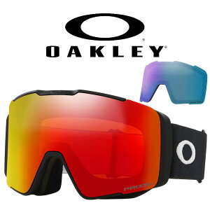 送料無料 スノーボード スキー ゴーグル オークリー OAKLEY LINE MINER PRO L ラインマイナー プロ メンズ アジアンフィット プリズム シングルレンズ 平面 ミラー レンズ スペアレンズ付属 スノー