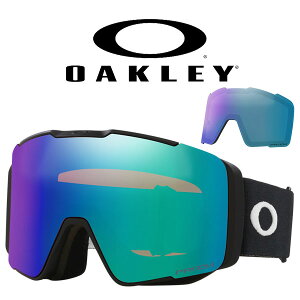 送料無料 スノーボード スキー ゴーグル オークリー OAKLEY LINE MINER PRO L ラインマイナー プロ メンズ アジアンフィット プリズム シングルレンズ 平面 ミラー レンズ スペアレンズ付属 スノー