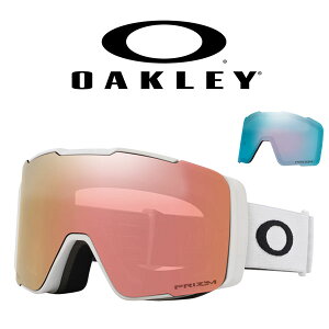 送料無料 スノーボード スキー ゴーグル オークリー OAKLEY LINE MINER PRO M ラインマイナー プロ メンズ レディース アジアンフィット プリズム スペアレンズ付属 スノーゴーグル メガネ対応 OO714