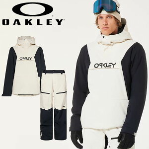送料無料 スノーウェア メンズ セットアップ オークリー OAKLEY ジャケット パンツ 上下セット 上下組 スノーボード スキー スノボ スノー ウエア FOA403652-FOA404728 2025-2026冬新作 25/26 25-26 10%off