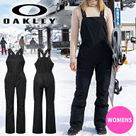 45%off 送料無料 スノーボードウェア レディース パンツ オークリー OAKLEY ビブパンツ ボトムス スノー…