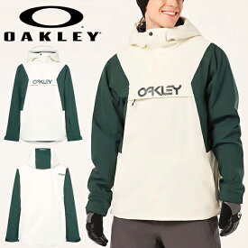 Mサイズのみ 30%off 送料無料 スノーボードウェア メンズ ジャケット オークリー OAKLEY アノラック スノーボード スキー スノボ スノー ウエア FOA403652-9WR 2023-2024冬