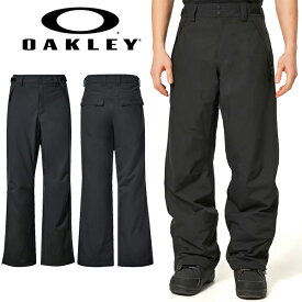32％off 送料無料 スノーボードウェア メンズ パンツ オークリー OAKLEY インサレーション 立体裁断 ボトムス スノーボード スキー スノボ スノー ウエア ブラック FOA403445-02E