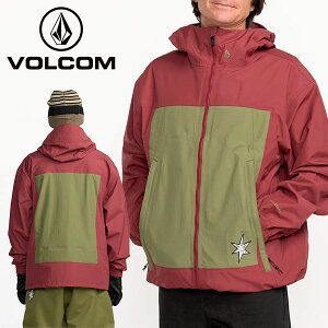  Xm[{[hEFA VOLCOM {R ARTHUR 3L JACKET BURNT RED Y WPbg Xm{ Xm[{[h Xm[{[hEGA SNOWBOARD WEAR 2025-2026~V 25-26 25/26 10%off