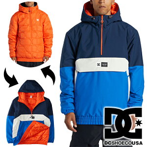 40%off  Xm[EFA fB[V[ o[Vu DC SHOE Y WPbg NEXUS REVERSIBLE ANORAK Xm[{[hEFA Xm[{[h Xm{ XL[ Xm[ ADYTJ03066