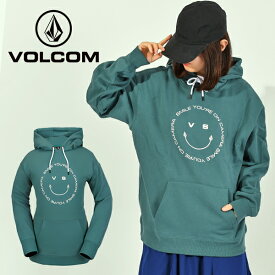 送料無料 プルオーバー VOLCOM ボルコム レディース COSTUS P/O FLEECE ロゴ パーカー フーディ 長袖 袖ロゴ ロゴパーカー アウトドア スノーボード スノボ スキー 国内正規代理店品 2023-2024冬新作 25%off