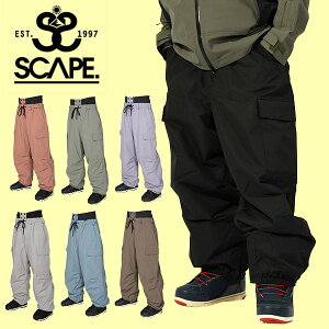  Xm[{[hEFA SCAPE GXP[v BAGGY PANTS Y fB[X oM[ J[S pc Xm{ Xm[{[h Xm[EFA {gX 71124334 24%off