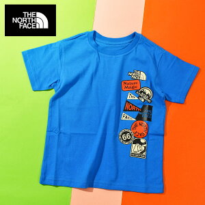 ネコポス発送!送料無料 暗闇で光る ノースフェイス 半袖Tシャツ キッズ THE NORTH FACE T S/S Luminous Graphic Tee ショートスリーブ ルミナス グラフィック ティー 子供 NTT32561 2025春夏新作