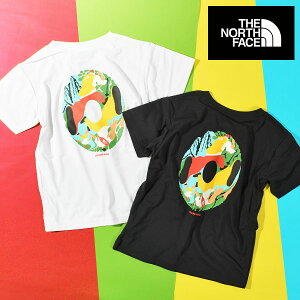 ネコポス発送!送料無料 ノースフェイス キッズ 半袖Tシャツ THE NORTH FACE 子供 バックプリント T S/S ES Circulation Tee ショートスリーブ サーキュレーション ティー NTT32577 2025春夏新作