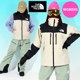 送料無料 ノースフェイス レディース 3way 中綿 スノーボード ウェア スキー THE NORTH FACE スノーバード トリクライメイト ジャケット ベスト Snowbird Triclimate Jacket フォッシルアイボリー ns62515 2025-2026冬新作