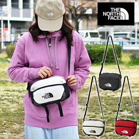 ネコポス発送！送料無料 2026春夏新作 注目モデル ノースフェイス ショルダーバッグ レディース メンズ ビッグロゴ THE NORTH FACE Leap Mini Shoulder リープ ミニ ショルダー 4L ポーチ サコッシュ バッグ かばん ブラック 黒 NM72602