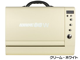 【AC・DC電源で使える】ポータブル電子レンジ WAVEBOX W（ウェーブボックス ダブル）車載用 キャンプ 車中泊 キャンピングカー専用 バッテリー保護設計 低消費電力 高耐久モデル4色展開 おしゃれ キャンピングカー 車中泊 現場 屋外作業 防災 持ち運びハンドル付き