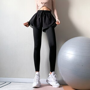 ショートパンツ一体型 パンツ付きレギンス ショートパンツ付きレギンス ヨガレギンス スポーツ スポーツウェア スポーツウエア トレーニングウェア レディース ランニングレギンス 春 夏