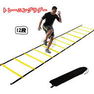 【送料無料 6m】トレーニングラダー 収納袋付き 敏捷梯子 スピード/瞬発力/敏捷性/機敏性/協調性アップ F…