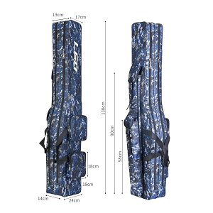 【送料無料 130cm】釣り用ロッドケース 釣り用バッグ フィッシングバッグ 折畳 大容量 竿袋 釣り竿入れ ポータブル 釣りロッド 釣り竿 ツール収納袋ロッドケース タックルバッグ 海 釣り 釣