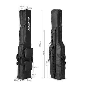 【送料無料 130cm】釣り用ロッドケース 釣り用バッグ フィッシングバッグ 折畳 大容量 竿袋 釣り竿入れ ポータブル 釣りロッド 釣り竿 ツール収納袋ロッドケース タックルバッグ 海 釣り 釣