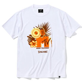 スポルディング SPALDING Tシャツ MTV ハワイナス(メンズ) [サイズ：M] [カラー：ホワイト] #SMT22051M 【あす楽】【スポーツ・アウトドア アウトドア ウェア】