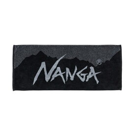 NANGA ナンガロゴフェイスタオル [カラー：Mグレー] [サイズ：34×80cm] #N1FTMY65-M.GRY 2023SS【あす楽】【スポーツ・アウトドア アウトドア 小物・雑貨】【NANGA LOGO FACE TOWEL】