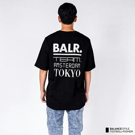 ボーラー BALR. AMSTERDAM TOKYO STRAIGHT L/S Tシャツ(メンズ) 日本限定 [サイズ：L] [カラー：ブラック] #B1112.1064-0001 【あす楽 送料無料】【スポーツ・アウトドア アウトドア ウェア】【AMSTERDAM TOKYO STRAIGHT L/S T-SHIRT】