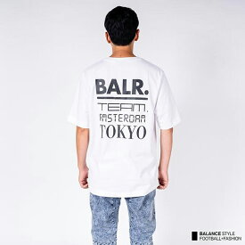 ボーラー BALR. AMSTERDAM TOKYO STRAIGHT L/S Tシャツ(メンズ) 日本限定 [サイズ：M] [カラー：ホワイト] #B1112.1064-0002 【あす楽 送料無料】【スポーツ・アウトドア アウトドア ウェア】【AMSTERDAM TOKYO STRAIGHT L/S T-SHIRT】
